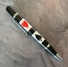 Load image into Gallery viewer, Playing card suits symbols pen
