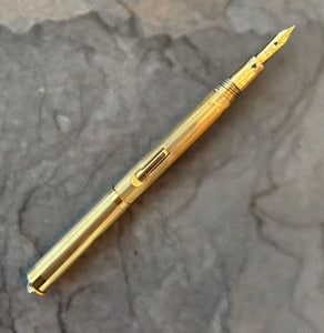 Ladies Ring-top Pen, Wahl gold filled