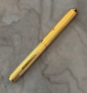 Ladies Ring-top Pen, Wahl gold filled