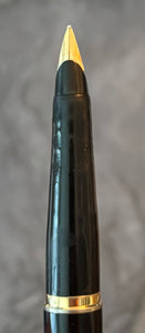 Parker 45 , Gold-filled cap black barrel