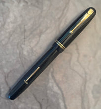 Load image into Gallery viewer, Swan celluloid in a midnight blue colour.