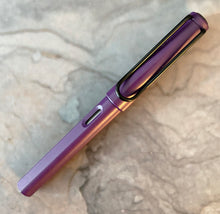 Load image into Gallery viewer, Lamy Safari Fountain Pen- Petrol Blue- Limited Edition 2017 1.1 italic