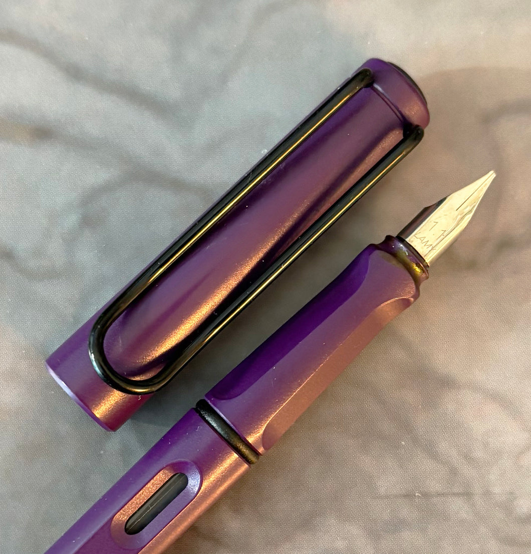 Lamy Safari Fountain Pen- Petrol Blue- Limited Edition 2017 1.1 italic