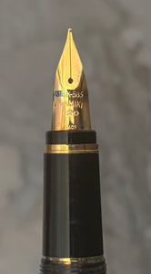 Namiki Falcon Fountain Pen - Black w Gold Trim