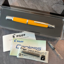 Load image into Gallery viewer, Pilot Namiki Vanishing Point - Deep Yellow w Rhodrum Trim