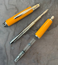 Load image into Gallery viewer, Pilot Namiki Vanishing Point - Deep Yellow w Rhodrum Trim