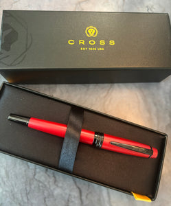 Cross Bailey Matte Red Fountain Pen