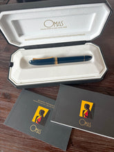 Load image into Gallery viewer, Omas 360 Fountain Pen - Mezzo, Venetian Blue