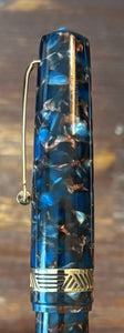 Leonardo Momento Magico Fountain Pen - Pietra Salata - Gold Trim