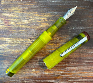 Franklin-Christoph Model 03 Frosted Olive &amp; Maroon.&nbsp;