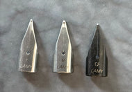 Lamy safari Steel & Black nibs
