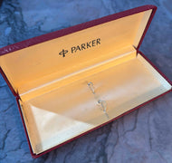 Parker , hard pen box, double