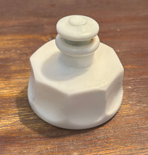 Load image into Gallery viewer, Inkwell, White "Milk Glass"