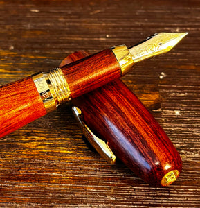 Monteverde Mega Wood Fountain Pen / Ink-Ball Limited Edition