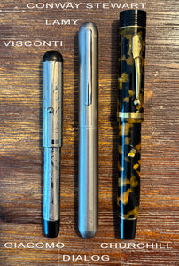 Visconti Giacomo Leopardi Limited Edition Fountain Pen - Silver (Cartridge)