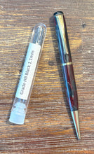 Load image into Gallery viewer, Burnham  Grey-pearl &amp; red marbled pencil, 1.1mm lead