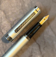 Cartridge Pen, matte chrome