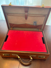 Load image into Gallery viewer, Pen Collectors, Leather Briefcase 6 trays , hold 97 pens