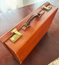 Load image into Gallery viewer, Pen Collectors, Leather Briefcase 6 trays , hold 97 pens
