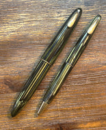 Sheaffer Triumph Lifetime, Green straighted Fountain Pen & Pencil Tuckaway Set