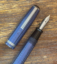 Load image into Gallery viewer, Esterbrook J "The classic Double Jewel" Bright Blue Lever-filled Fountain Pen &amp; Pencil set