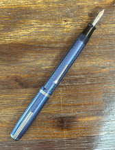 Load image into Gallery viewer, Esterbrook J "The classic Double Jewel" Bright Blue Lever-filled Fountain Pen &amp; Pencil set