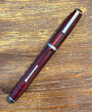 Load image into Gallery viewer, Esterbrook J "The classic Double Jewel" Bright Red Lever-filled Fountain Pen