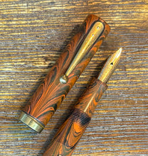 Load image into Gallery viewer, Waterman’s Ripple hard rubber, Lever-Fill