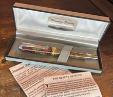 Load image into Gallery viewer, Handcrafted, Wooden Secrets, Fountain pen