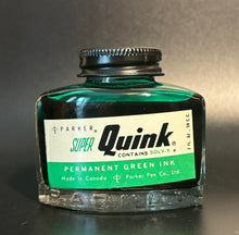 Load image into Gallery viewer, Ink Bottle, Super Quink, Green