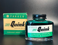 Ink Bottle, Super Quink, Green