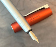Faber-Castell Loom Fountain Pen - Metallic Orange