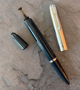 Parker 51 Vacumatic Navy Blue, Fountain Pen