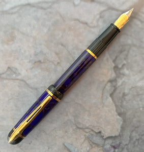 Waterman Phileas, Blue marble