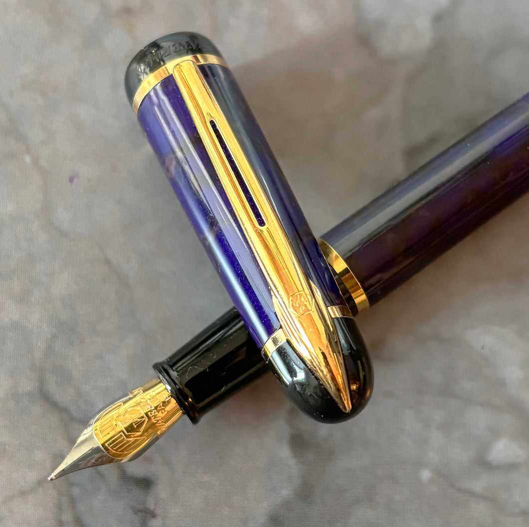 Waterman Phileas, Blue marble