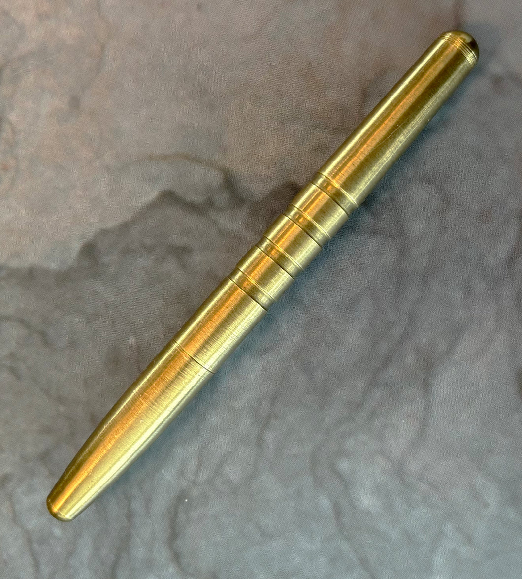 Machine Era Pen, Lead-free brass, made in the USA