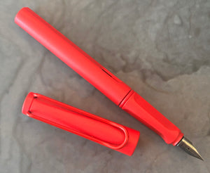 Lamy Safari, Red with Red clip