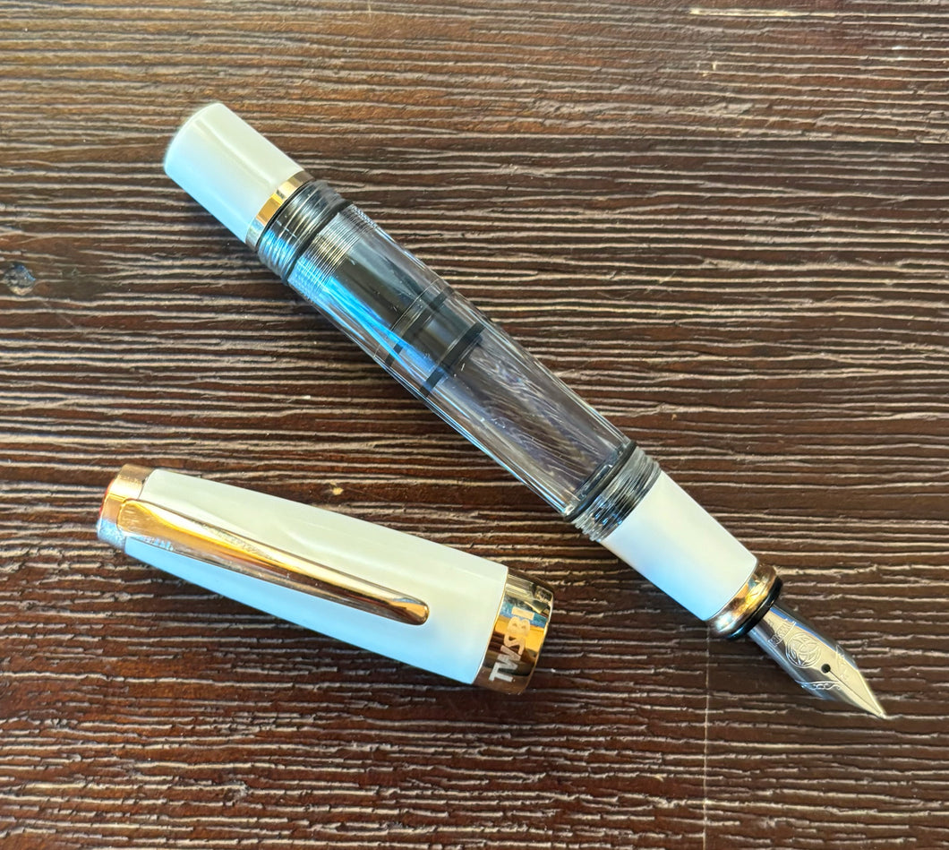TWSBI Mini White-Piston fill