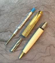 Load image into Gallery viewer, Parker 100 Ballpoint - Ivory "Honey" w Gold Cap