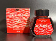 Ink bottle, Waterman Red