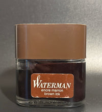 Load image into Gallery viewer, Ink bottle Waterman Brown