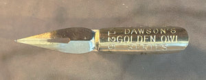 Dawson's Golden Owl, Dip nib
