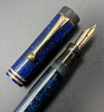 Load image into Gallery viewer, Parker Junior Duofold Lapis Blue