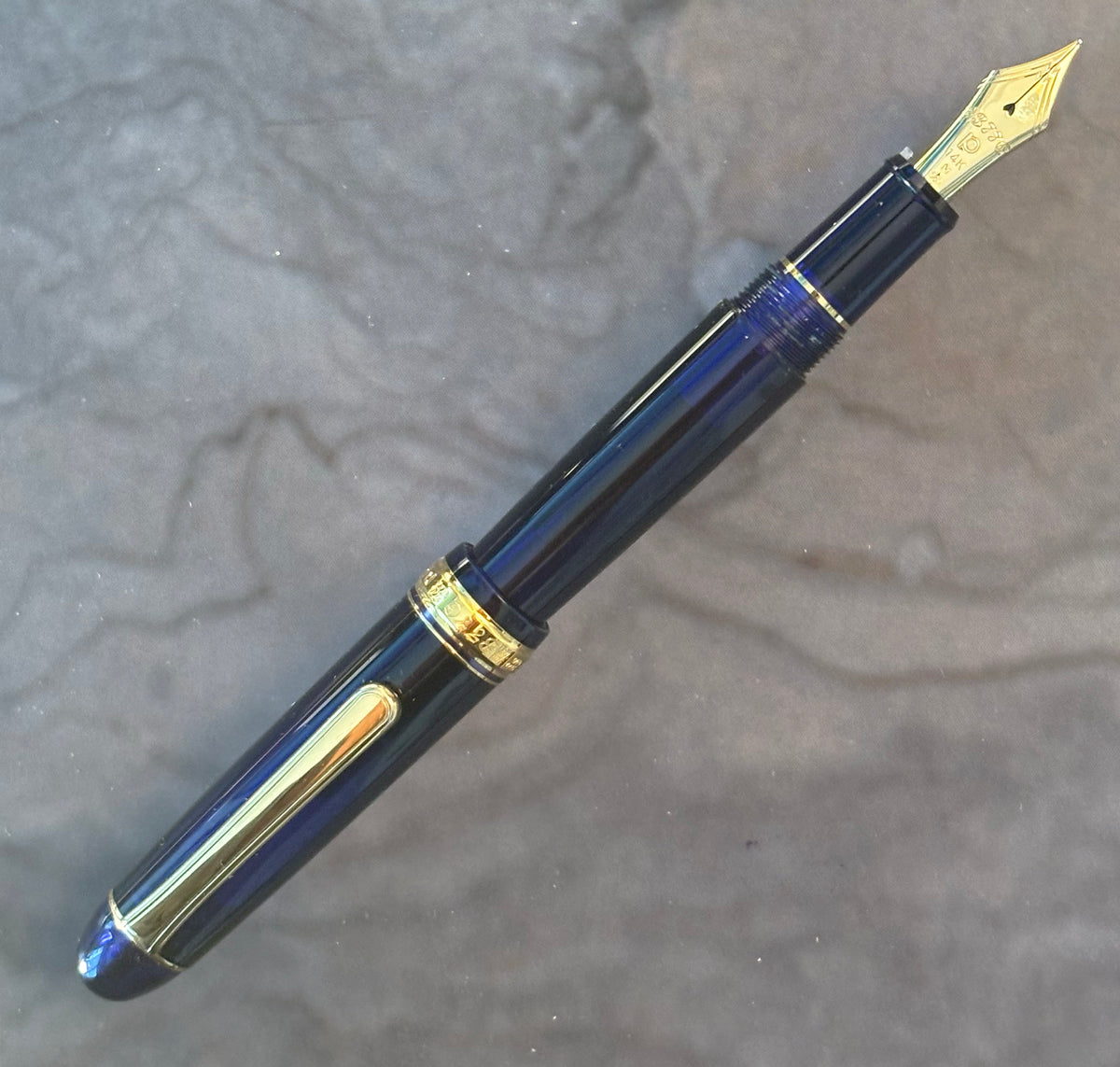 Platinum #3776 Century, Chartres Blue
