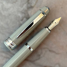Load image into Gallery viewer, Cross Fountain Pen Polished Grey Resin &amp; Chrome Trim