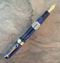 Load image into Gallery viewer, Monteverde Napa Fountain Pen and Ballpoint set, Blue marble