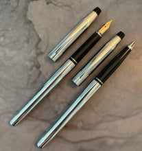 Load image into Gallery viewer, Cross Century Chrome Fountain Pen and Rollerball set