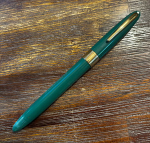 Sheaffer's Sage Green Statesman Snorkel set