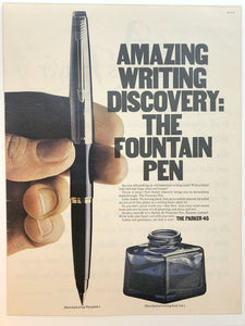 Parker 45 , Gold-filled cap black barrel