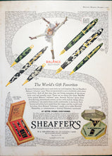 Load image into Gallery viewer, Sheaffer's Balance, MacLean's Magazine, December 1,1930